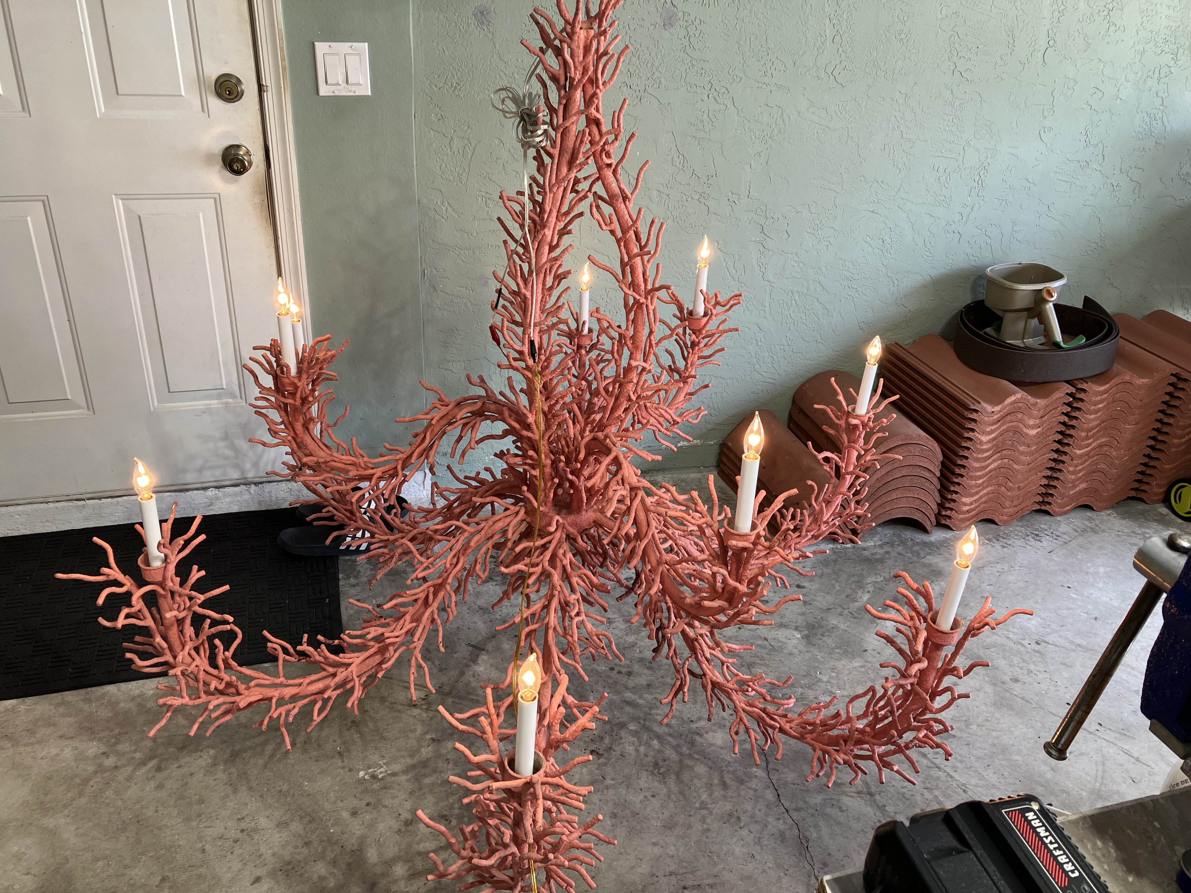 Antique lighting repair